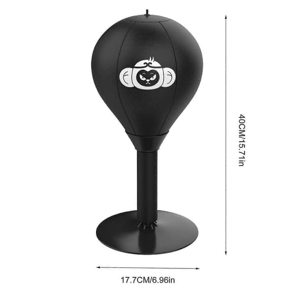 Stress Buster Desktop Punching Bag with Strong Suction Cups Powerful Stress Relief-yuyu Monkey Monkey Monkey
