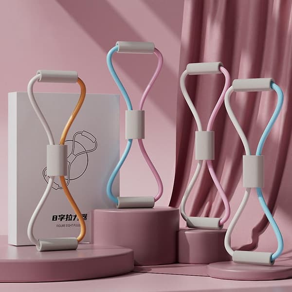 Universal treningsstropp Anti-brudd brystutvider treningstilbehør Rosa V