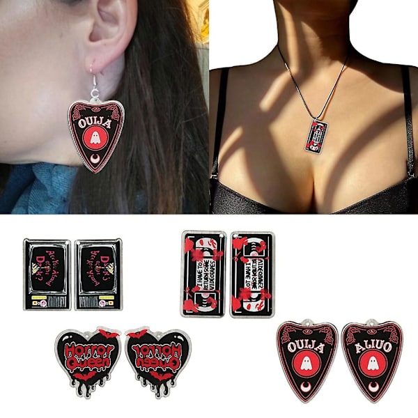 Tyyli 4 Halloween-kallo-riipus DIY-korujen valmistukseen korvakoruihin avaimenperään kaulakoruihin FindStyle 4