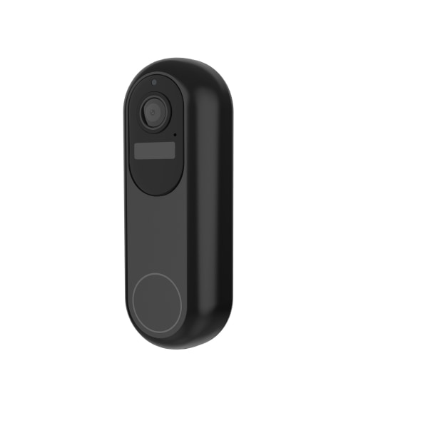 Dörrklocka - HD-video, 180° vy, nattseende, tvåvägs ljud, direkt till Wi-Fi, ingen hubb behövs, trådlös eller trådbunden