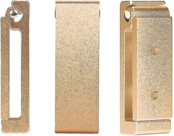 3-pak foldbare vægkroge, usynlige foldbare aluminiumskroge