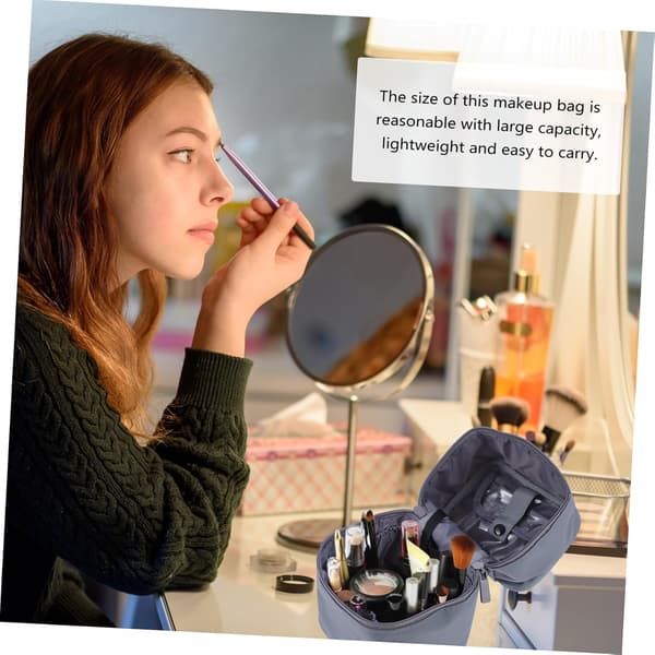 Bærbar Rejse Toilettaske Makeup Opbevaringstaske Flere Rum