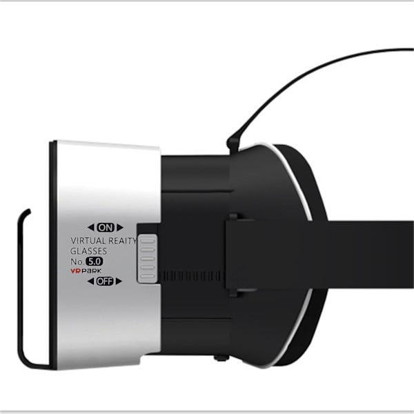 VR 3D Virtual Reality Briller til Mobiltelefoner med Briller Velegnet til Film med Fjernbetjening