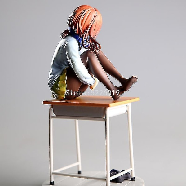 19 cm klassiske kvintupletter Anime Figur Action Figur Figur Dukke Legetøj Ingen æske med skrivebord