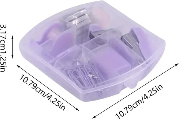Portable Stapler, Small Stapler, Mini Stapler Set, Mini Office Supplies Kit for School and Workplace, Portable