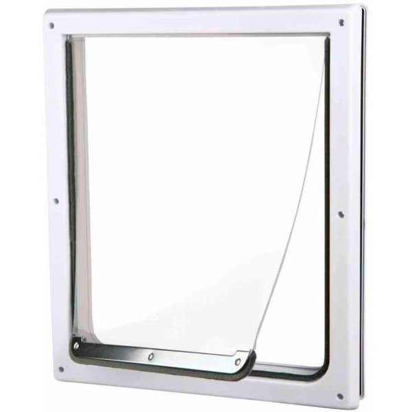 Hundeluke - 2 moduser - Tunnel M-XL - 36 × 46 cm - Hvit