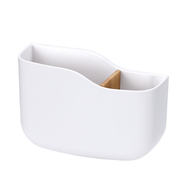 Klæbende Fjernbetjening Holder Universal Controller Holder Væghængt Opbevaring Organizer Box Ingen Boring med Slot Hjem Kontor Skrivebord