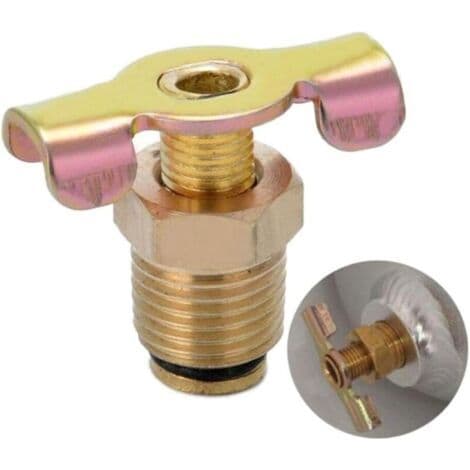 (7×5×5cm) Compressor Tank Drain Valve Switch