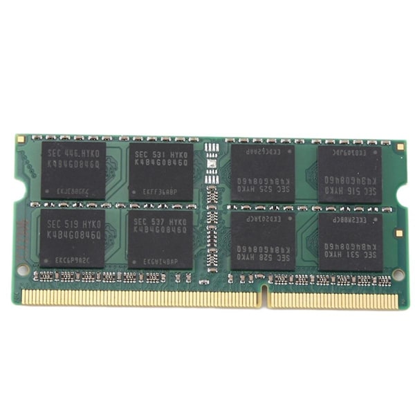 DDR3 8GB Laptop-hukommelse Ram + kølelegeme 1600MHz PC3-12800 1.5V 204 pin Sodimm 2Rx8 til Laptop-hukommelse