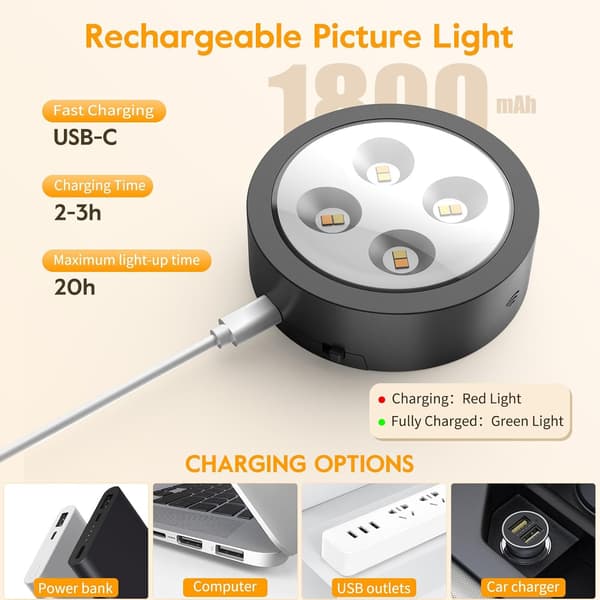 LED Night Light: 3-Color Remote Control Push-to-Light Lamp, RGB White, 3-Pack + 1 Remote Control