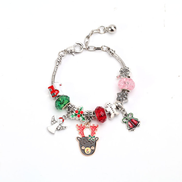 2022 Julkalender Charm Armband DIY-kit Nedräkningskalender Smycken
