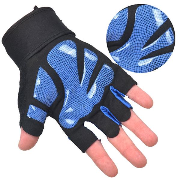 Träningshandskar för Kvinnor Män, Lättvikts Viktlyftningshandskar Andningsbara Fingerlösa Gymhandskar, Träning, Fitness, Träning