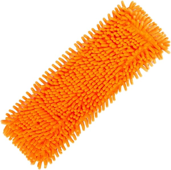 2-pack Ersättningsmoppdukar Mopptillbehör för Hemmet Orange