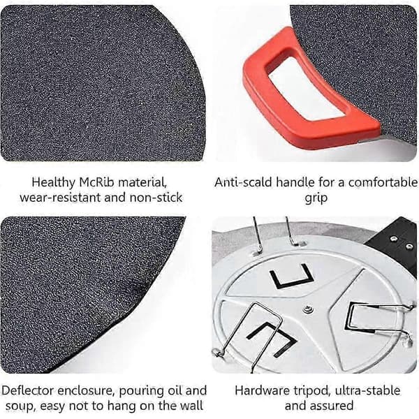 Electric Griddle - Smokeless Electric BBQ Grill with Baking Trays, Nonstick Griddle for Pancakes EU Plug
