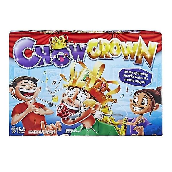 Chow Crown Spel Roliga Leksaker För Barn Roterande Krona Hatt Chow Spel Leksaker Snacks Mat Barn & Familjespel