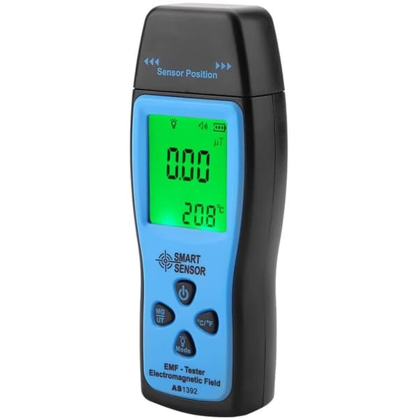 Electromagnetic Field Radiation Detector EMF Tester Digital EMF Detector Electromagnetic Radiometer with LCD Backlight