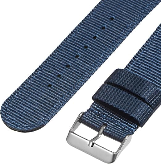 Nylon Watch Strap Durable Nylon Bracelet for Men, Universal Replaceable Canvas Watch Band