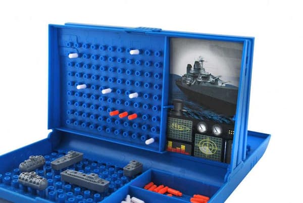 Sänka Skepp / Battleship - Spill / Strategispill - Brettspill Blå Blue Blå