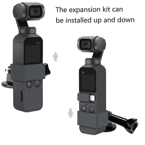 PULUZ Expansionsfäste med Adapter & Skruv för DJI OSMO Pocket / Pocket 2