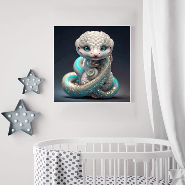 30 x 30 cm, DIY diamantmaleri, billeder, krystal