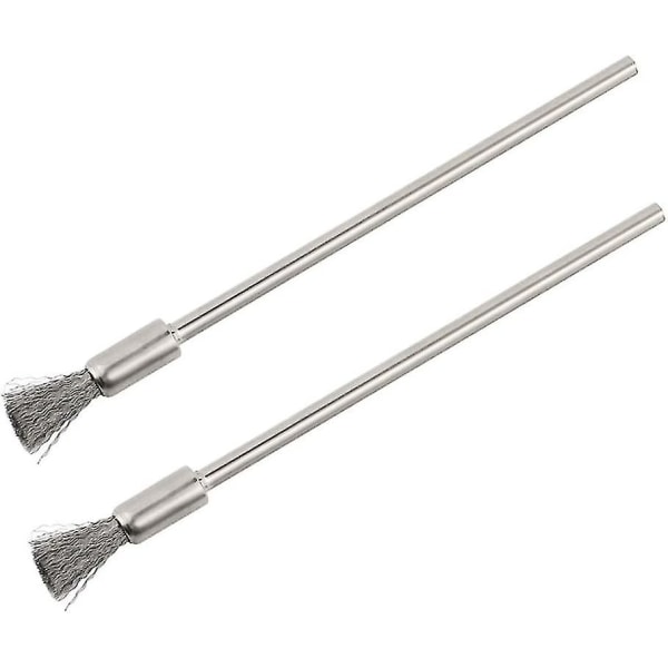 6 stk 10 cm Rustfjerner Rengjøringsbørste i rustfritt stål