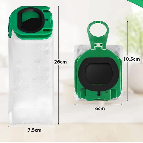 Erstatningsstøvsugerposer Kompatible til Vorwerk Kobold Vb100 Fp100
