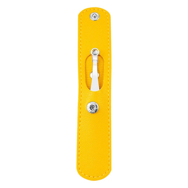 Øyenbrynverktøy Nesebørsteremover Nesebørster Pinsett Øyenbrynpinsett Nesebørsterklipp Nesesaks Gul 9,8x2,9cm Yellow 9.8x2.9cm