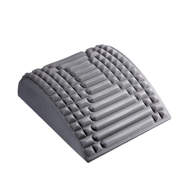 Back and Neck Stretcher Lumbar Support Massage for Neck and Back Massage Relaxation Grey Grey