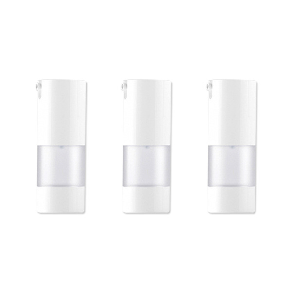 Luftfri Pumpedispenser Tom Reiseflaske for Kosmetikk 15ml