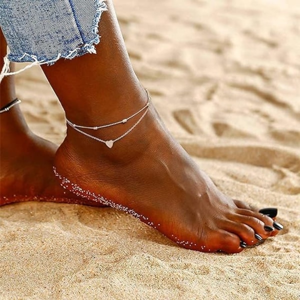 Vandafvisende Minimalistiske Enkle Anklets til Teen Piger Mode Sommer Smykker Anklet til Kvinder