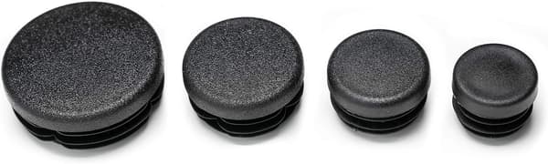 10-pakning runde vingepropper med en diameter på 35 mm, rørplugger