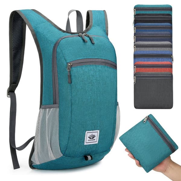 Hiking Backpack, Lightweight Foldable Hiking Backpack, Small Foldable Shoulder Bag for Outdoor Travel