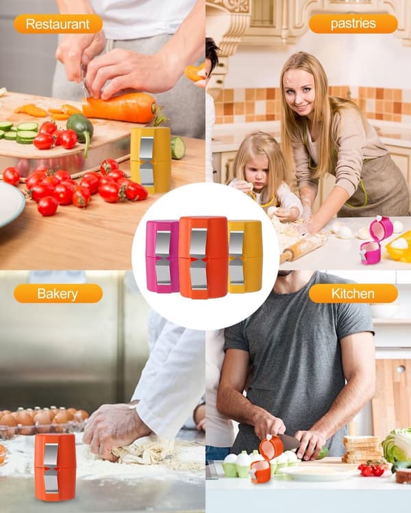 Eggeskallknekker - 3 Deler - Eggeskiver - Rustfritt Stål - Eggeskallåpner - Egghodekutter - Eggetopper - Eggedekanterer - Eggeskiver ...