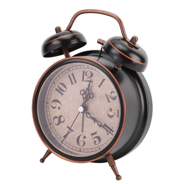 4 Inch Durable Desk Clock Alarm Clock Bedroom for Home Use