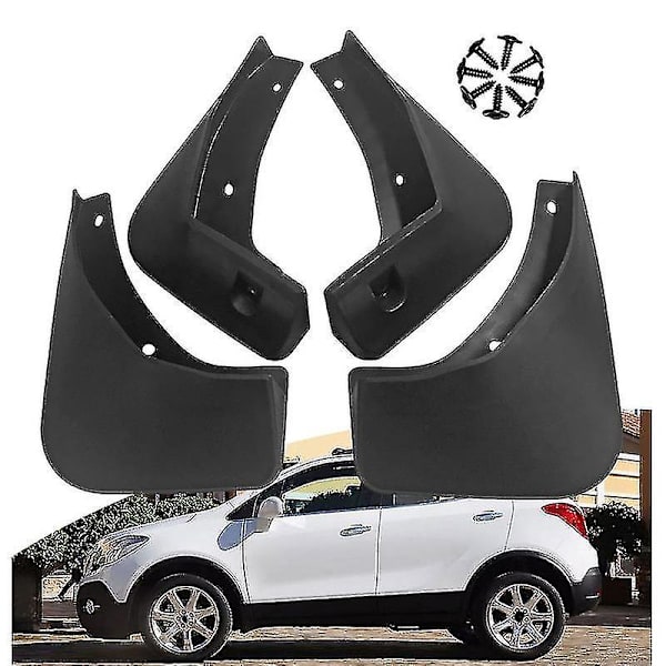 Bil Mudflaps Splash Guards For- og Bagmudflap Mudguards Kompatibel med Opel