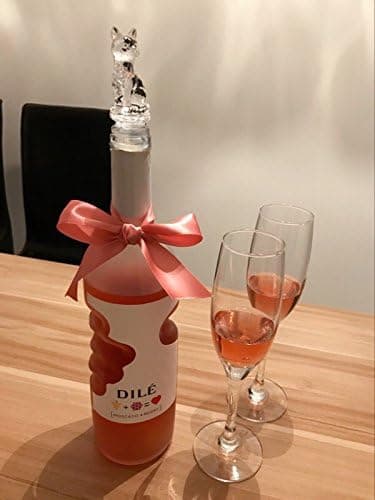Vinprop til champagneflasker (gennemsigtig kat)