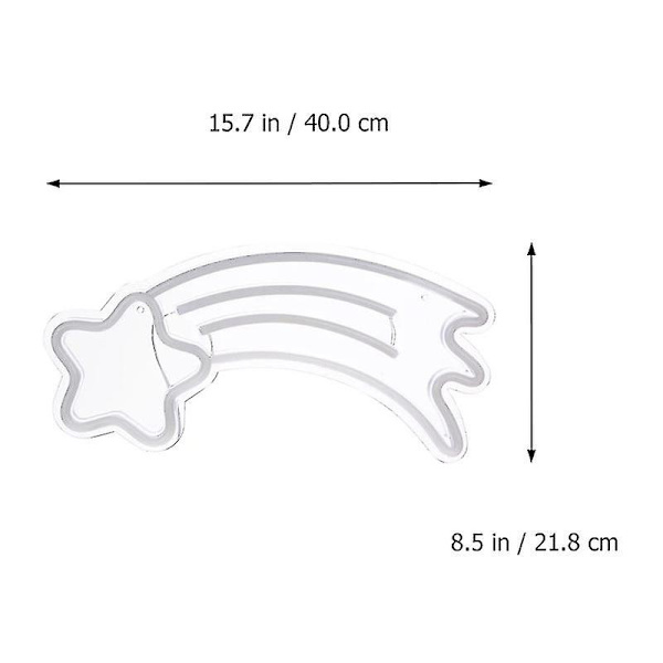 PVC LED-natlampe
