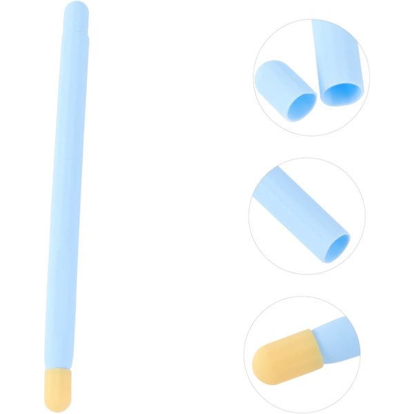 1 Set Silicone Case Pens + Pencil Case