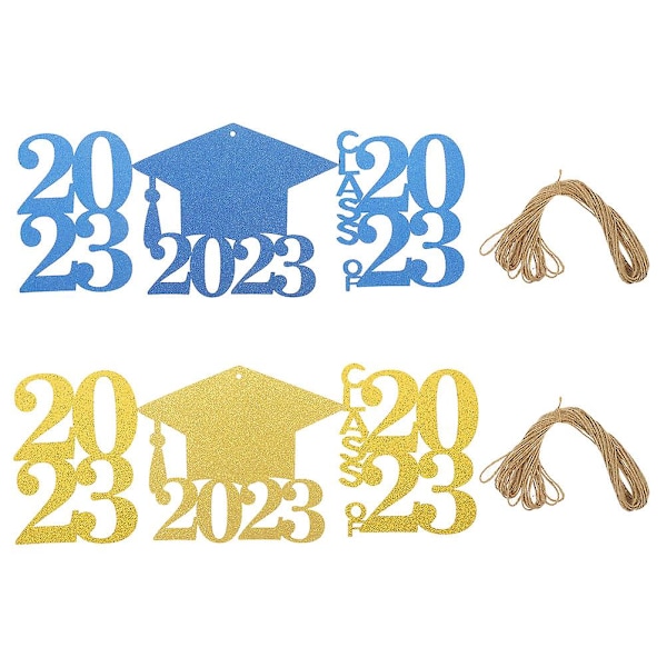 1 Sarja Valmistujaislahja-Tunnisteita Valmistujaisjuhlan Maljakkotarroja 2023 Maljakkokoristeita Upea MaljakkokoristeitaAs Assorted Color 12X8.5CM