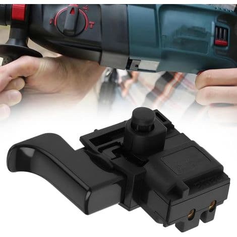 Hammer Drill Switch 171530042 Compatible with Bosch UBH 2/20 SE GBH 2 SE with Variable Speed