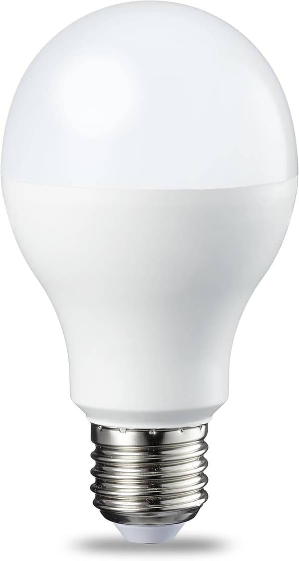 E27 LED Edison screw bulb, 13W (100W equivalent), cool white, non-dimmable, 2-pack, CRI80 [Energy class E]