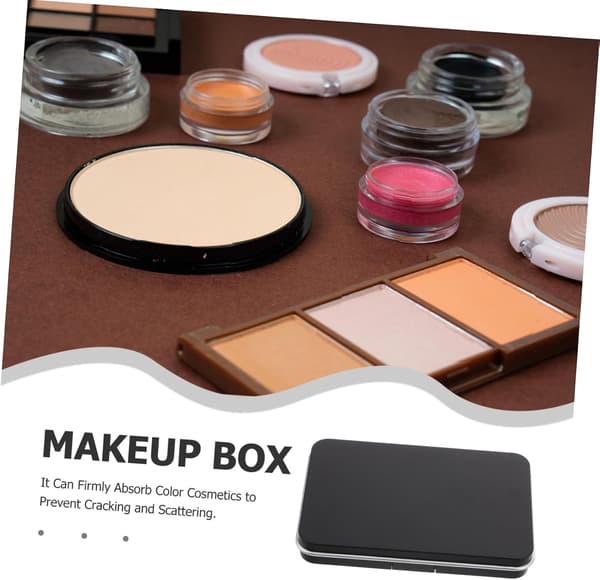Magnetic Makeup Bag Eyeshadow Storage Box Empty Makeup Palette Refillable Eyeshadow Pan for Blush Highlighter