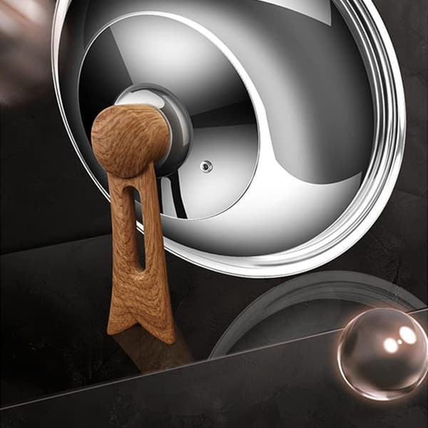 Pot Handle Knob Pan Handle Knob Universal Cookware Lid Replacement Long Handle Knob