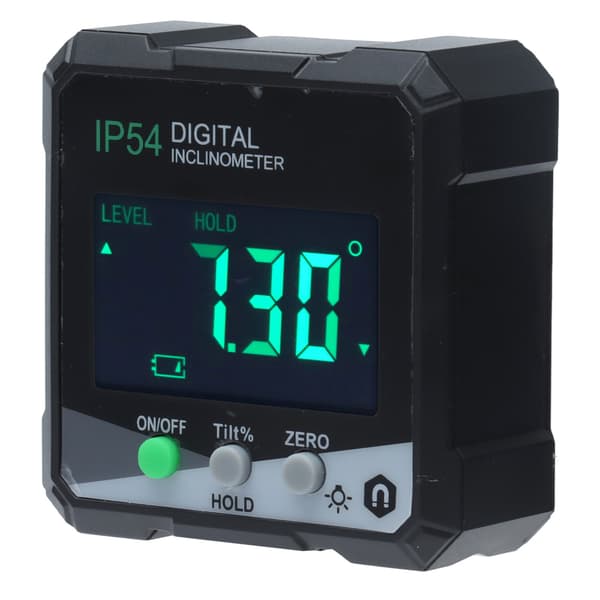 Digital kitchen scale with magnetic base, accurate and easy-to-read LCD display