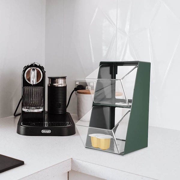 Teposeholder Teposeholder Teposeholder Kaffepose Oppbevaringsbeholder Drikk Pods Sukkerpakker Tepose Hylle For Skap Benkeplate (1 stk)