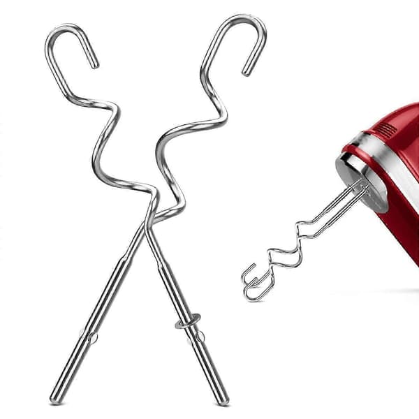 KitchenAid KHM512 Håndmixer-tilbehør i rustfrit stål - 2-delt sæt