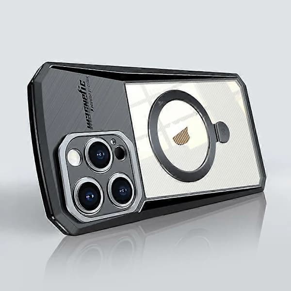 XUNDD Stativdeksel for iPhone 14 Pro Max-deksel kompatibelt med MagSafe PC+TPU mobilskall
