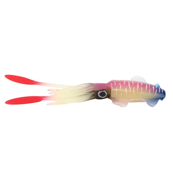 PVC Kunstig Simulation Blød Blæksprutte Jigs Form Lysende Lokkemiddel Fiskegrej