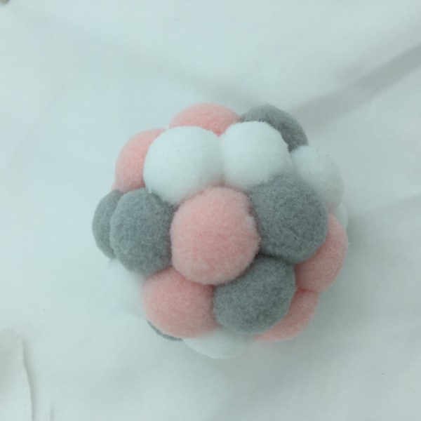 Pet Cat Soft Plush Ball Cat Balls Teaser Toy Cat Toys Balls Sound Toy for Cat Description