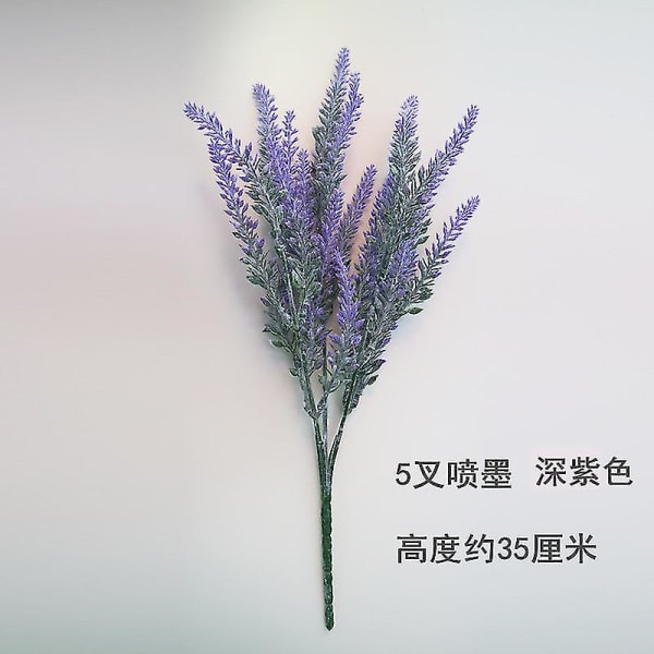Keinotekoinen laventelikukka Kukkakimppu Violetti Laventelikimppu Realistinen simulaatio Laventelikasvit Violetti Purple